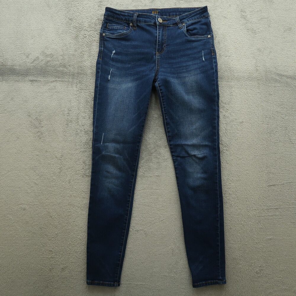 KUT from the Kloth Jeans Women's Size 8 Mid-Rise Toothpick Skinny 30.5" Inseam
